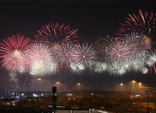 嵊泗县焰火晚会